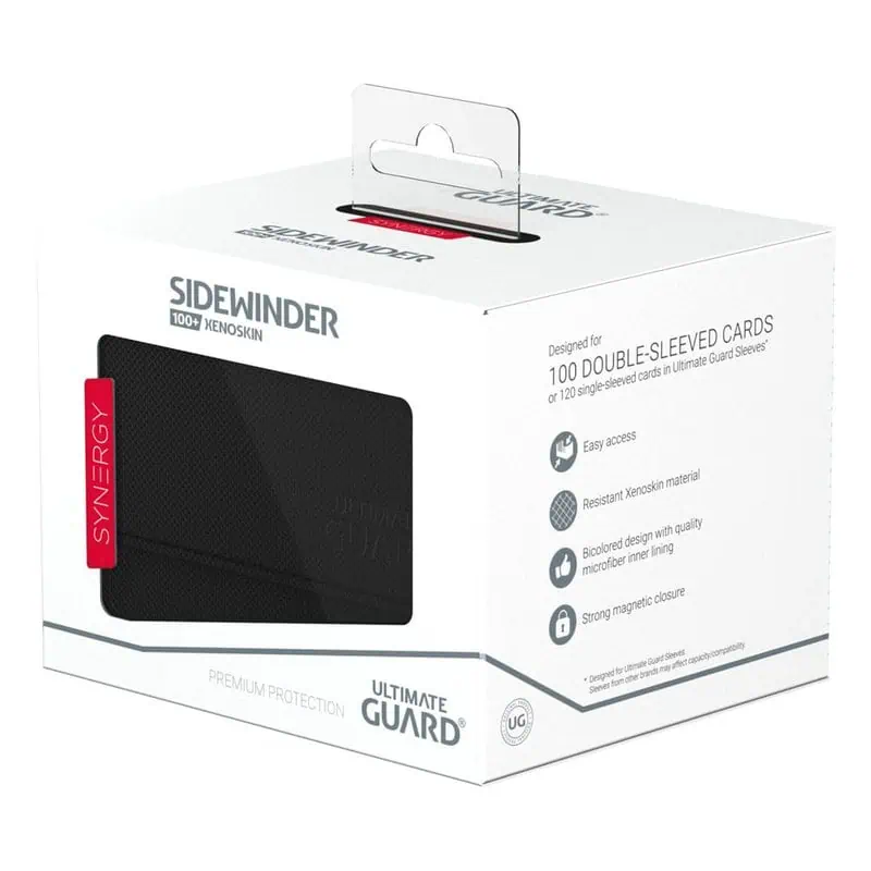 Ultimate Guard Sidewinder 100+ XenoSkin SYNERGY Negro/Rojo