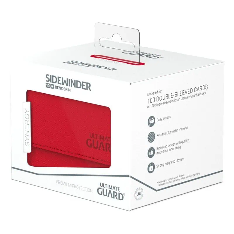 Ultimate Guard Sidewinder 100+ XenoSkin SYNERGY Rojo/Blanco