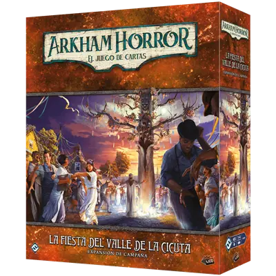 Juego de mesa Arkham Horror: La fiesta del Valle de la Cicuta Expansión de Campaña