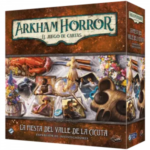 Juego de mesa Arkham Horror LCG La fiesta del Valle de la Cicuta expansión de investigadores