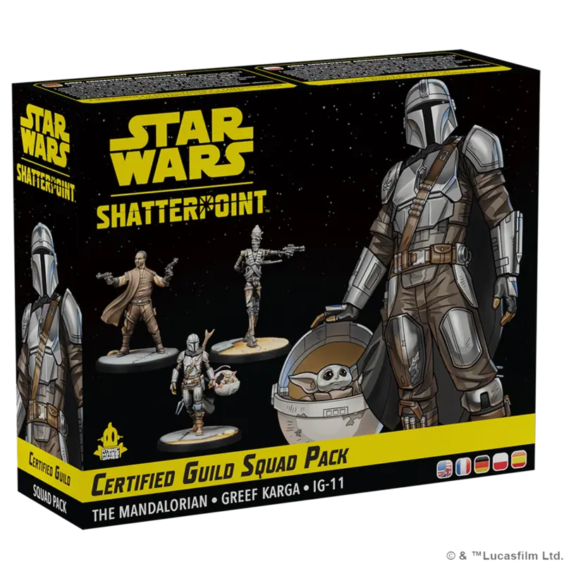 Juego de miniaturas de Star Wars Certified Guild Squad Pack