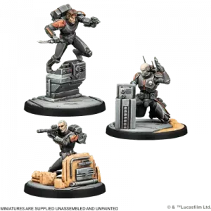 Juego de miniaturas juego de miniaturas Star Wars Clone Force 99 Squad Pack