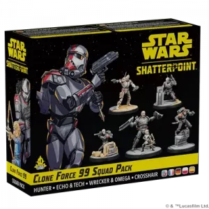 juego de miniaturas Star Wars Clone Force 99 Squad Pack