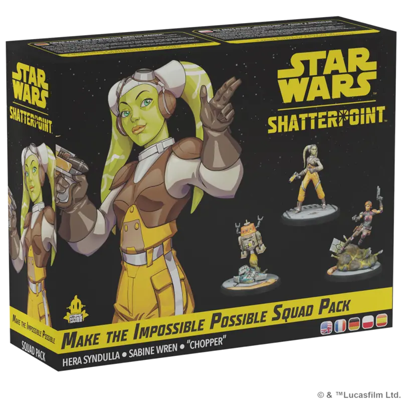 Juego de miniaturas Star Wars Make The Impossible Possible Squad Pack