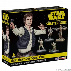Juego de miniaturas Star Wars Shatterpoint Real Quiet Like Squad Pack