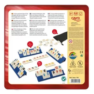 Juego de mesa Rummi Classic Metal Box Cayro