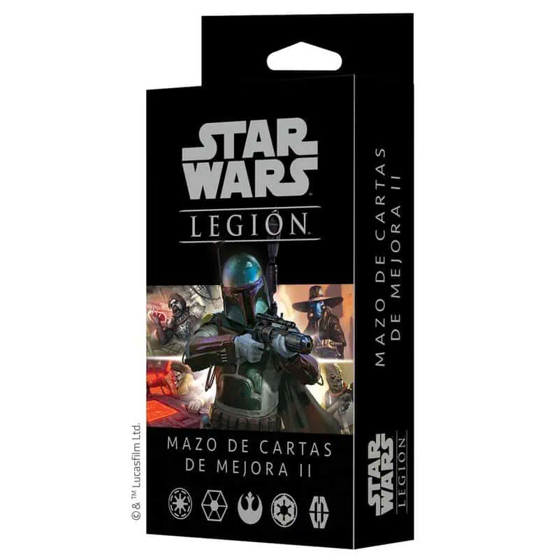 Juego de mesa Star Wars Legión: Mazo de cartas de mejora II