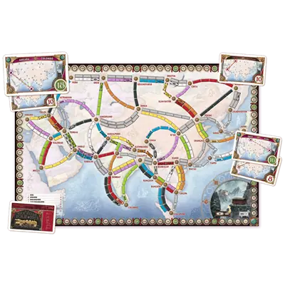 aventureros-al-tren-asia (1) Juego de mesa Aventureros al Tren Asia