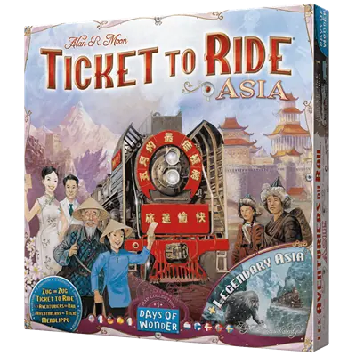 Comprar Aventureros al Tren Asia