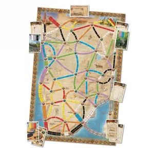 Juego de mesa Aventureros al Tren El Corazón de África