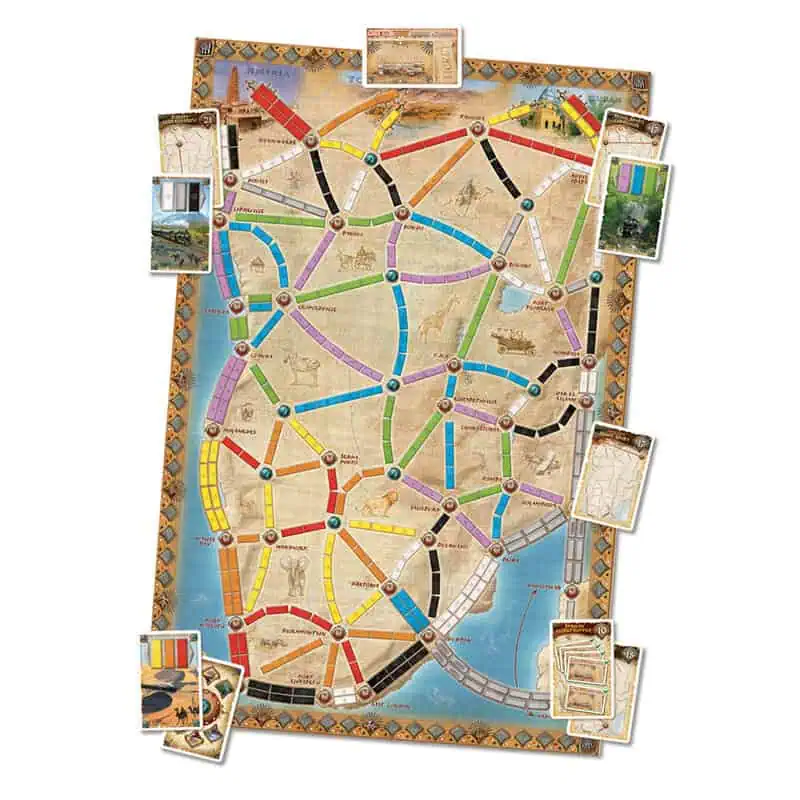 aventureros-al-tren-el-corazon-de-africa (1) Juego de mesa Aventureros al Tren El Corazón de África