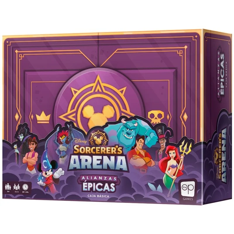 Juego de mesa Disney Sorcerers Arena Alianzas Epicas