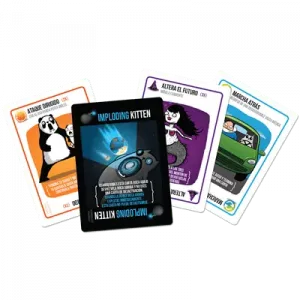 Juego de mesa Imploding Kittens