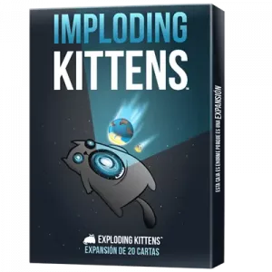 Juego de cartas Imploding Kittens una expansión de Exploding Kittens