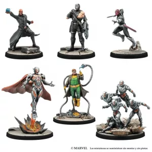 juego de mesa Marvel Crisis Protocol: Caja Inicial Los Mas Poderosos de la Tierra