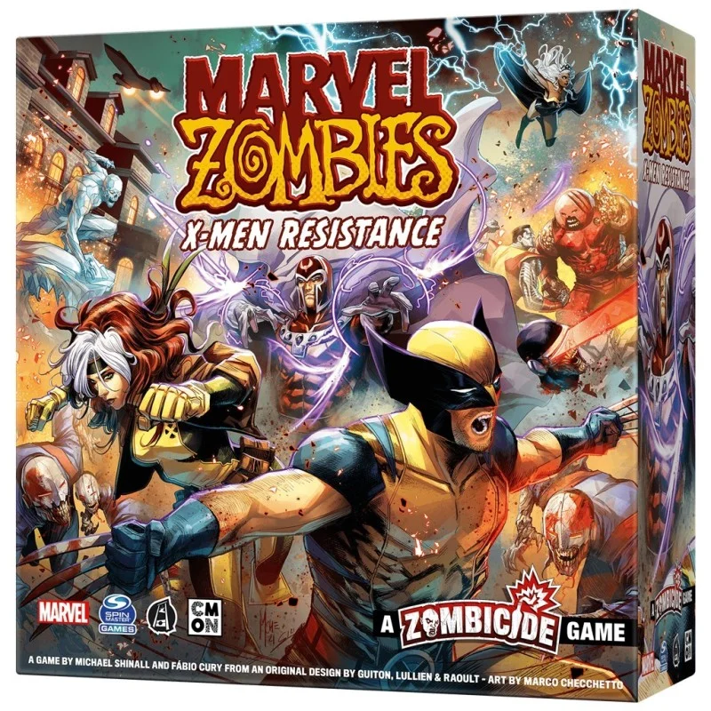 Juego de mesa Marvel Zombies X-Men Resistance