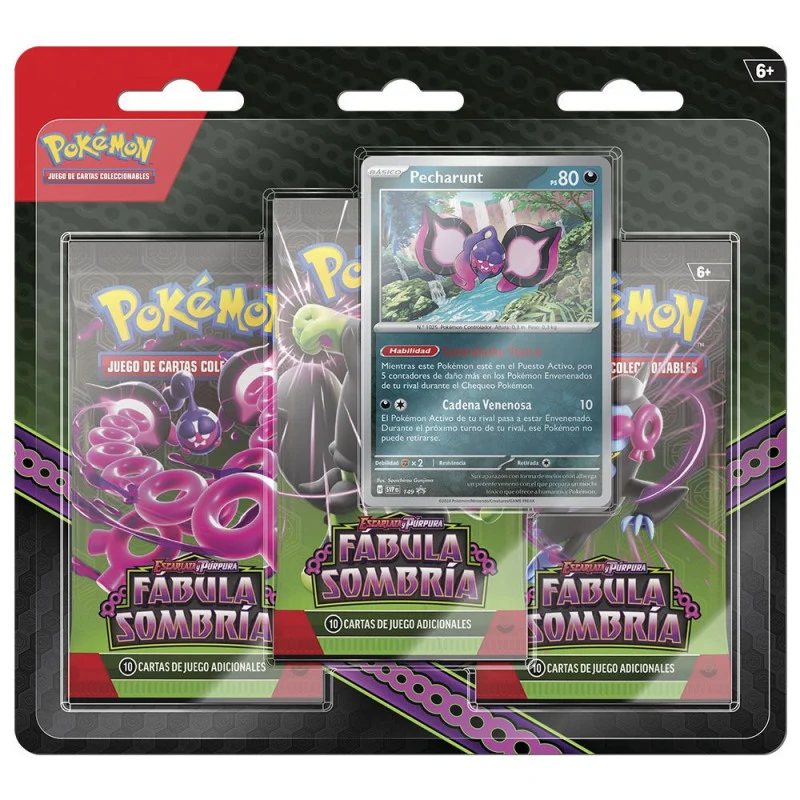 comprar Pokémon 3 Pack Blister SV 6.5