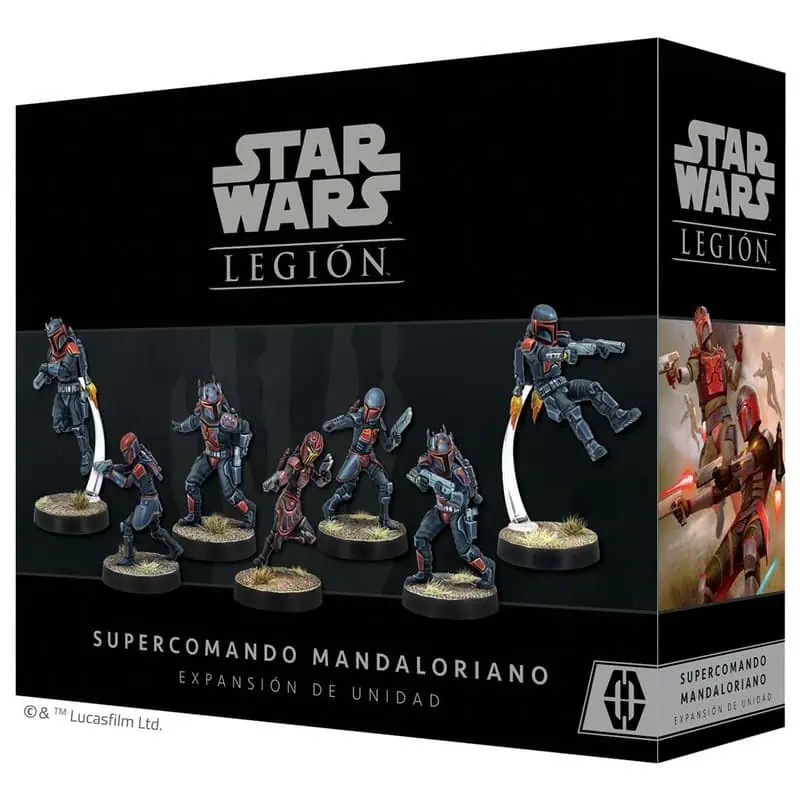 Juego de mesa Star Wars Legión: Supercomando mandaloriano