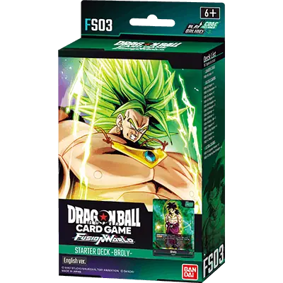 Dragon Ball Super FS03 Fusion World - Starter Deck: Broly