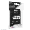 SW: Unlimited Art Sleeves Card Back White