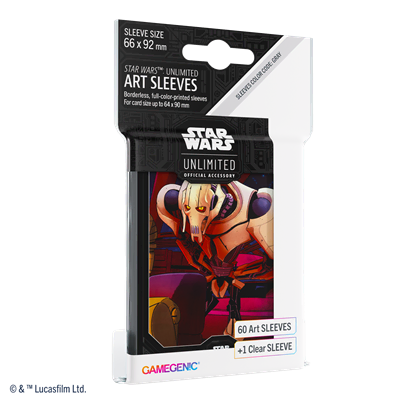 SW: Unlimited Art Sleeves General Grievous