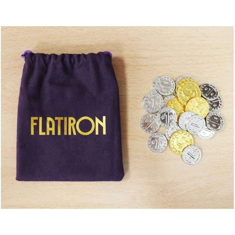 Flatiron monedas deluxe