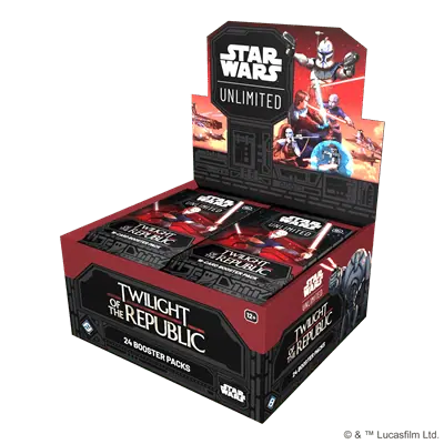 Star Wars Unlimited: Twilight of the Republic - Caja de Sobres (Inglés)