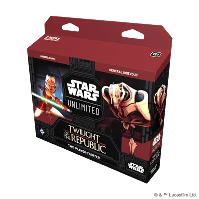 Star Wars Unlimited: Twilight of the Republic - Starter Kit (Inglés)