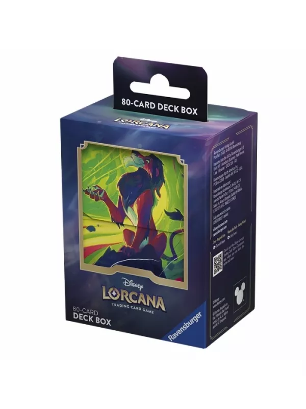 Caja De Mazo Scar - Disney Lorcana: Azurite Sea