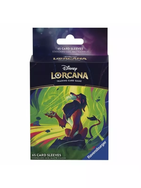 Fundas Estándar Scar - Disney Lorcana Vengeful Lion Azurite Sea