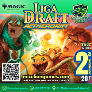 Inscripción Jornada 2 LIGA DRAFT AETHERDRIFT