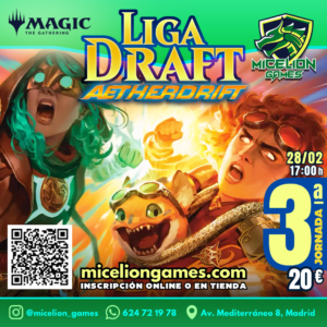 Inscripción Jornada 3 LIGA DRAFT AETHERDRIFT