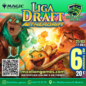 Inscripción Jornada 6 LIGA DRAFT AETHERDRIFT