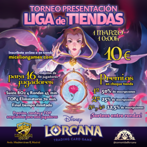 Inscripción Presentación Liga de Tiendas LORCANA