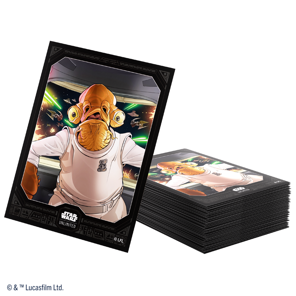 SW: Unlimited Art Sleeves Admiral Ackbar