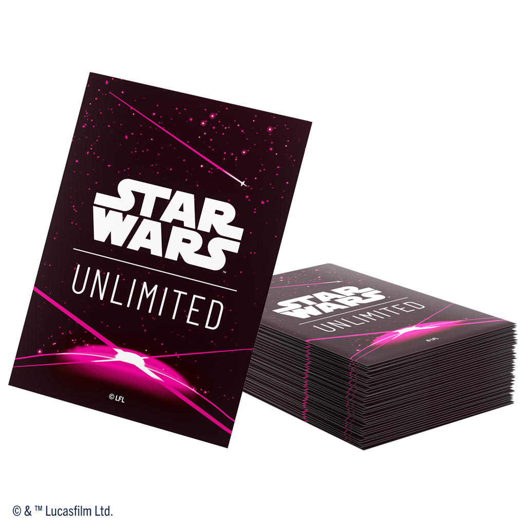 SW: Unlimited Art Sleeves Card Back Magenta