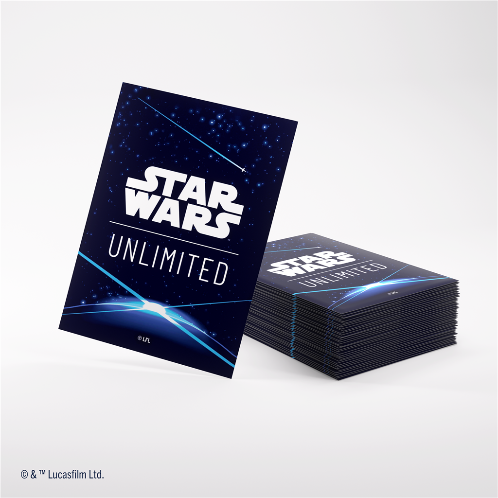 SW: Unlimited Art Sleeves Card Back Blue