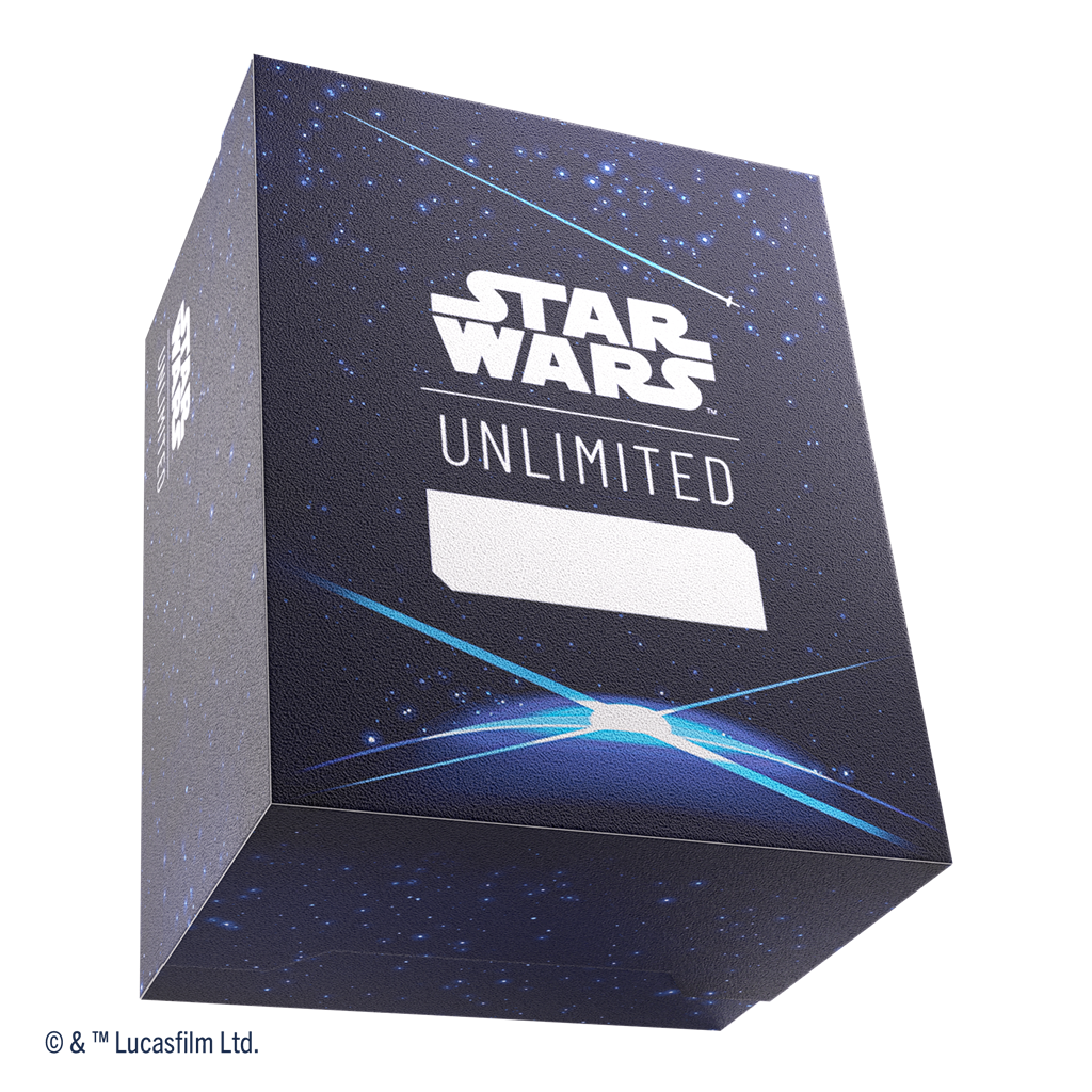 SW: Unlimited Soft Crate Card Back Blue