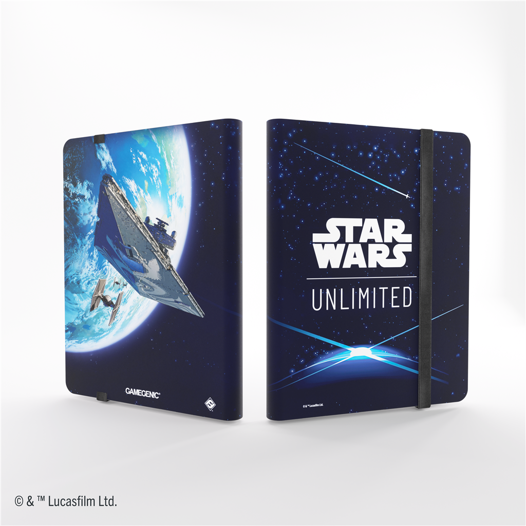 SW: Unlimited 18-Pocket Album Card Back Blue