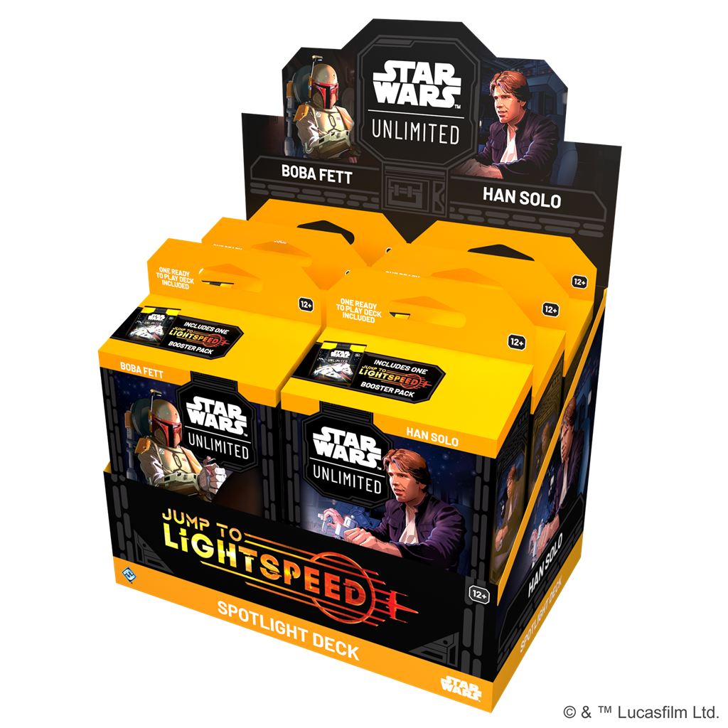 SWU: Jump to Lightspeed Spotlight Decks (6) - INGLÉS