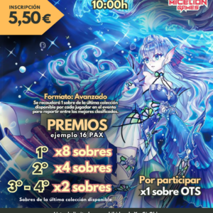 Inscripción Torneo Semanal Yu-Gi-Oh Domingo 17h
