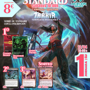 Inscripción Jornada 1 LIGA STANDARD TARKIR DRAGONSTORM