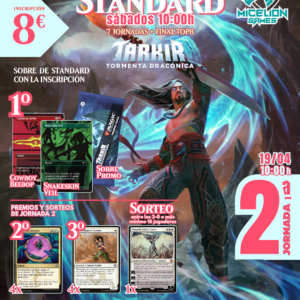 Inscripción Jornada 2 LIGA STANDARD TARKIR DRAGONSTORM