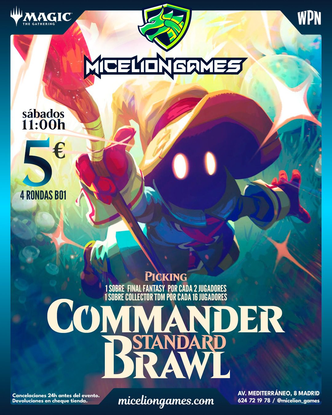 Inscripción COMMANDER BRAWL STANDARD | Micelion Games