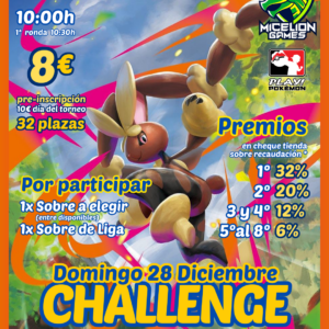 Inscripción POKÉMON Challenge Diciembre