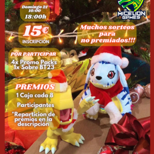Inscripción Especial Navidad Digimon