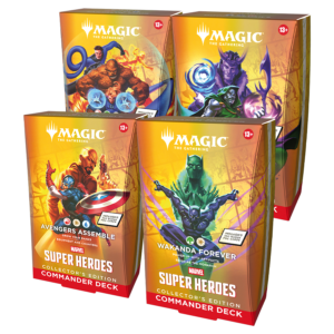Commander Collector's Edition (4 decks) Marvel Super Heroes english- Magic The Gathering