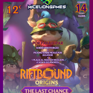 Inscripción Riftbound Last Chance