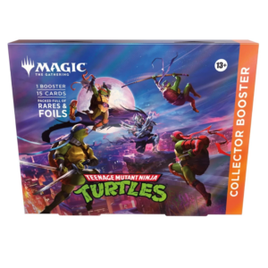 Collector Booster Display (12 sobres) Teenage Mutant Ninja Turtles – Magic: The Gathering (Inglés)