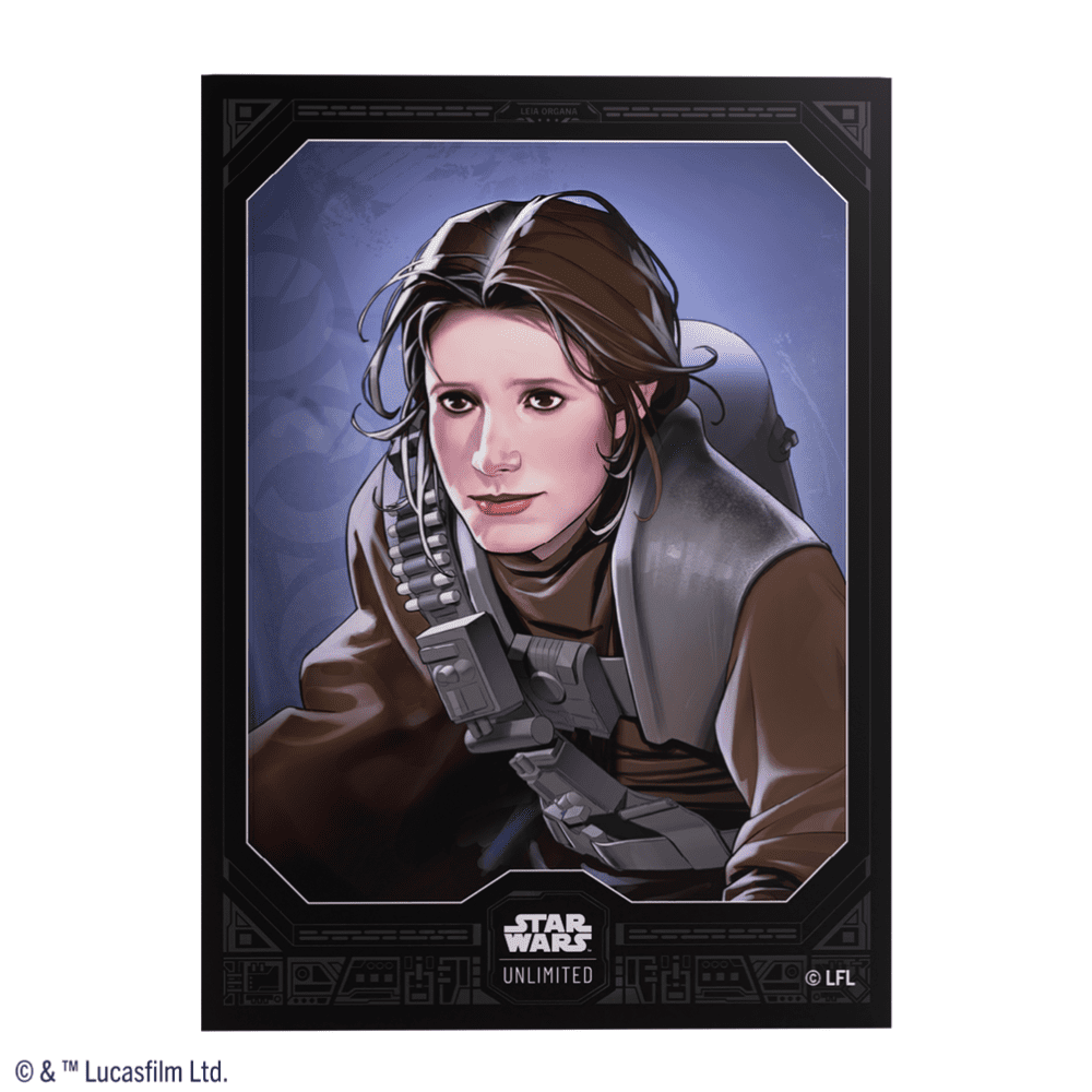 princess leia card sleeves Star Wars Sleeves Princess Leia Slave Outfit 2x Packs (100 Sleeves total)